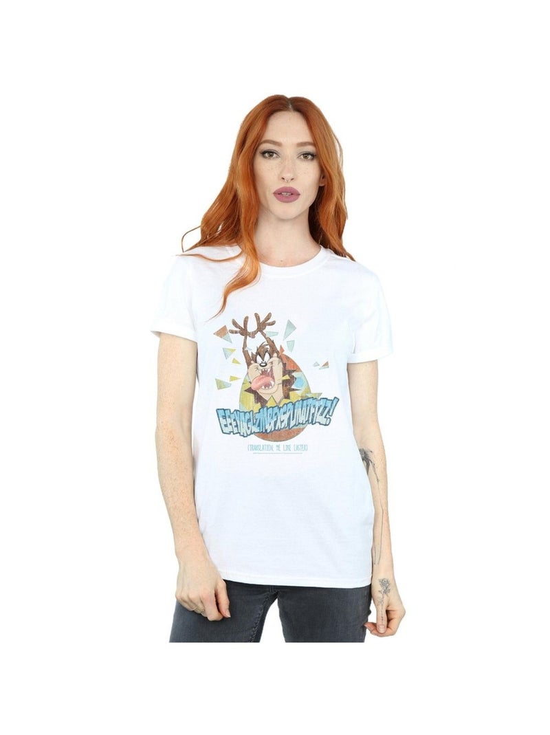Looney Tunes - T-shirt ME LIKE EASTER Blanc - Kiabi