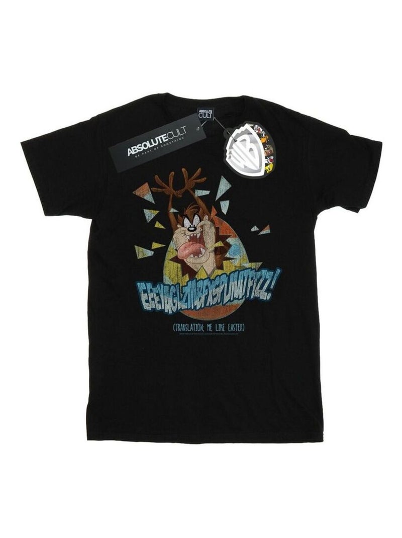Looney Tunes - T-shirt ME LIKE EASTER Noir - Kiabi