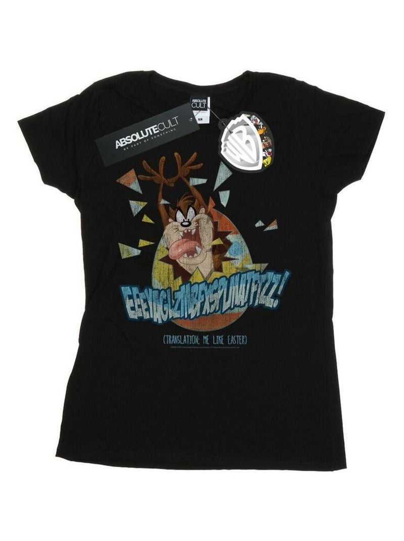 Looney Tunes - T-shirt ME LIKE EASTER Noir - Kiabi