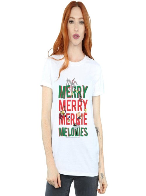 Looney Tunes - T-shirt MERRY MERRIE MELODIES - Kiabi