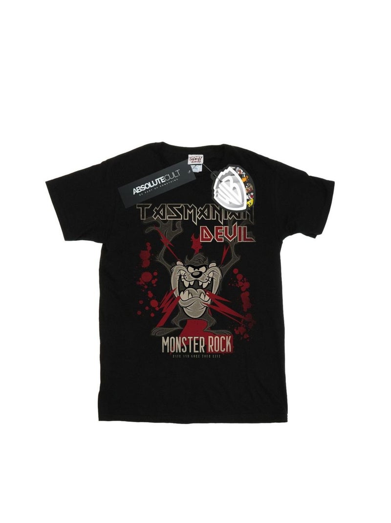 Looney Tunes - T-shirt MONSTER ROCK Noir - Kiabi
