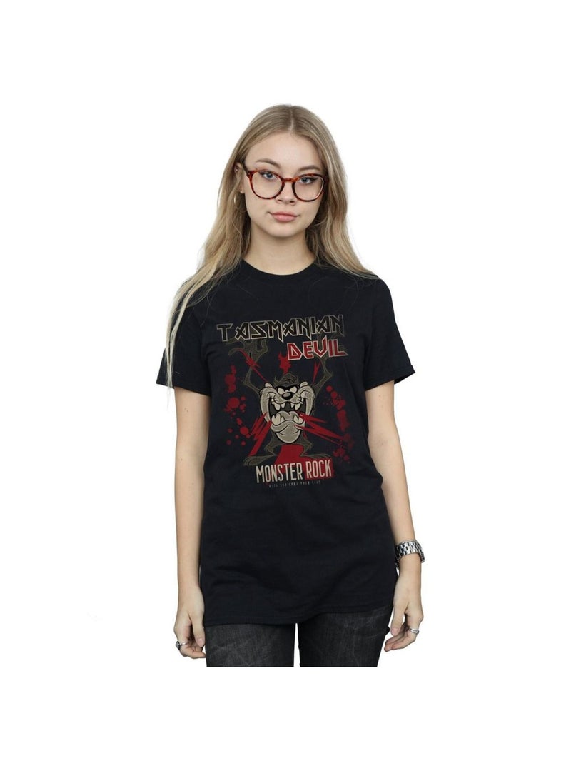 Looney Tunes - T-shirt MONSTER ROCK Noir - Kiabi