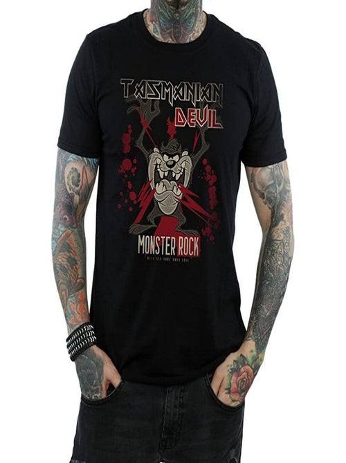 Looney Tunes - T-shirt MONSTER ROCK - Kiabi