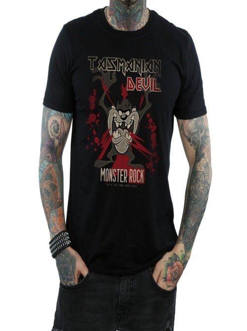 Looney Tunes - T-shirt MONSTER ROCK - Kiabi