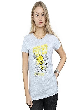 Looney Tunes - T-shirt MORE PUDDY TATS (Titi)