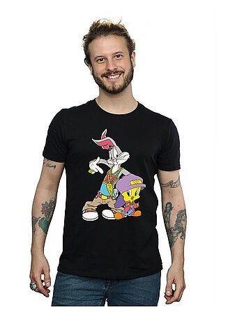Looney Tunes - T-shirt motif Bugs Bunny et Titi HIP HOP