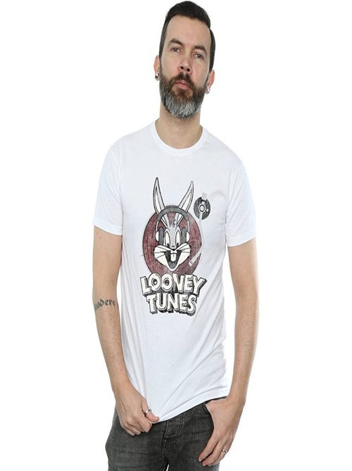 Looney Tunes - T-shirt motif Bugs Bunny motif/style logo (Bugs Bunny) - Kiabi