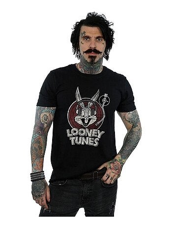Looney Tunes - T-shirt motif Bugs Bunny motif/style logo (Bugs Bunny)
