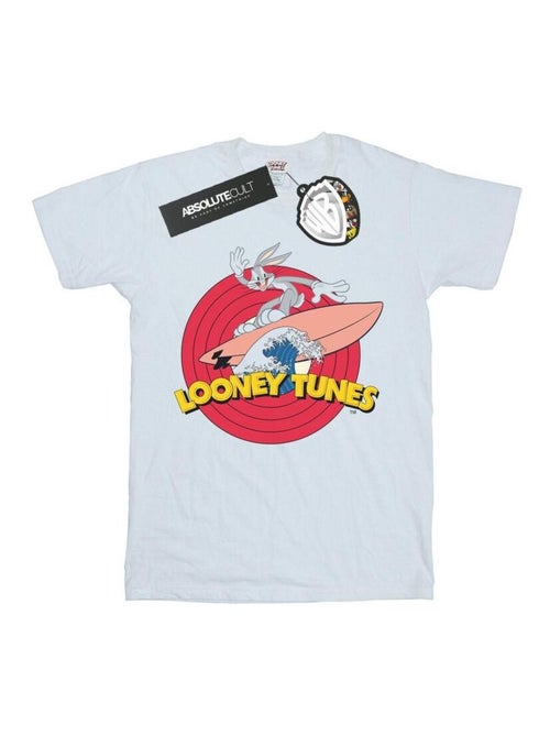 Looney Tunes - T-shirt motif Bugs Bunny motif/style Surfeur - Kiabi