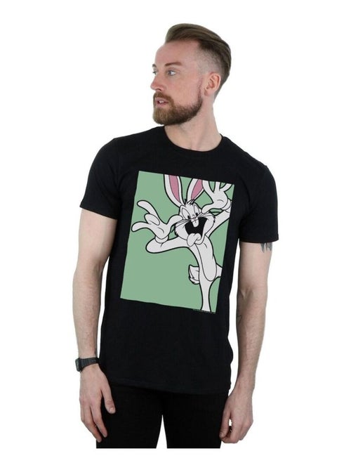 Looney Tunes - T-shirt motif Bugs Bunny motif/style visage amusant - Kiabi