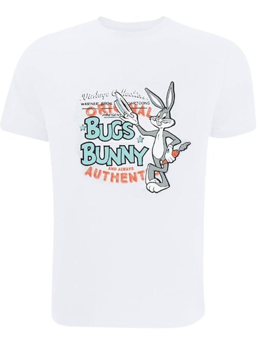 Looney Tunes - T-shirt motif Bugs Bunny style rétro (Bugs Bunny) - Kiabi