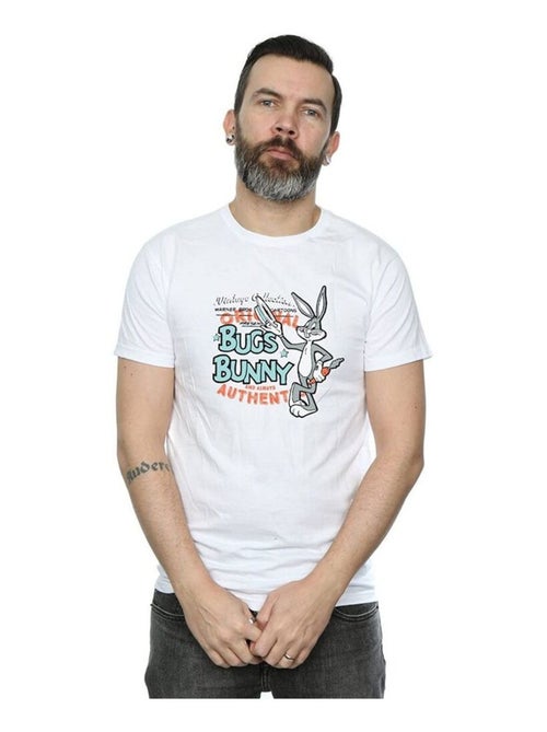 Looney Tunes - T-shirt motif Bugs Bunny style rétro (Bugs Bunny) - Kiabi