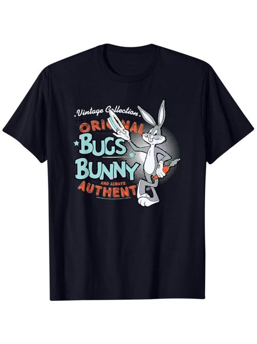 Looney Tunes - T-shirt motif Bugs Bunny style rétro (Bugs Bunny) - Kiabi
