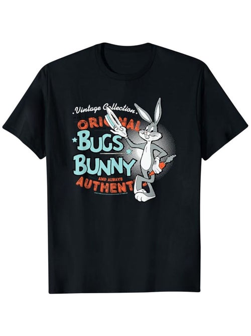 Looney Tunes - T-shirt motif Bugs Bunny style rétro (Bugs Bunny) - Kiabi
