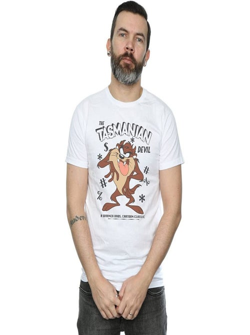 Looney Tunes - T-shirt motif Diable de Tasmanie style rétro (Diable de Tasmanie) - Kiabi