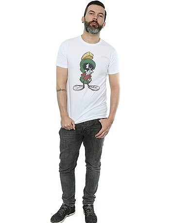 Looney Tunes - T-shirt motif Marvin le martien motif/style pose (Marvin le martien)