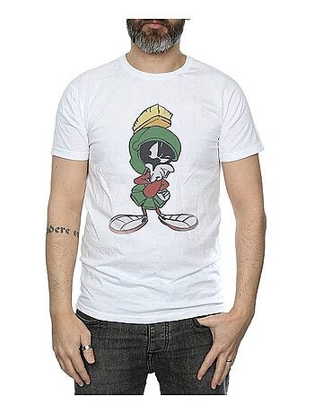 Looney Tunes - T-shirt motif Marvin le martien motif/style pose (Marvin le martien)