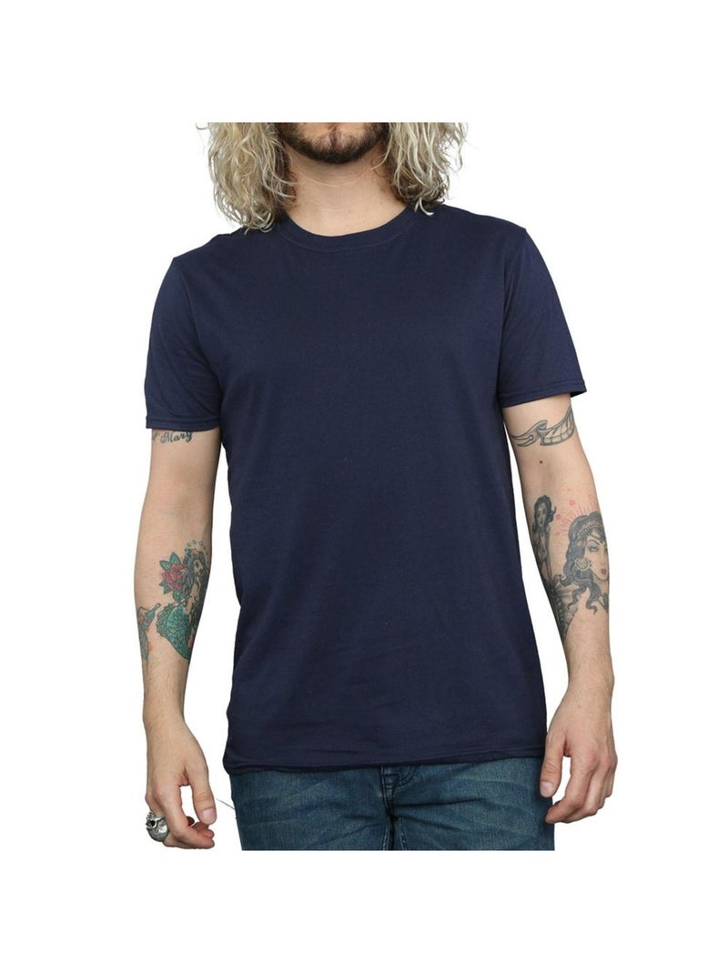 Looney Tunes - T-shirt motif Marvin le martien motif/style pose (Marvin le martien) Bleu marine - Kiabi