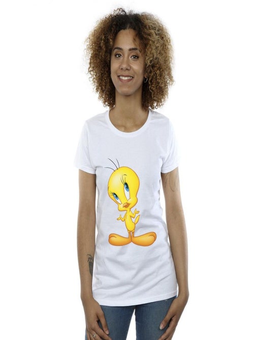 Looney Tunes - T-shirt motif Titi motif/style Debout - Kiabi