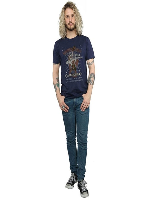 Looney Tunes - T-shirt motif Vil Coyote motif/style Guitare - Kiabi