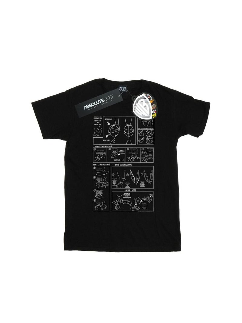 Looney Tunes - T-shirt Noir - Kiabi