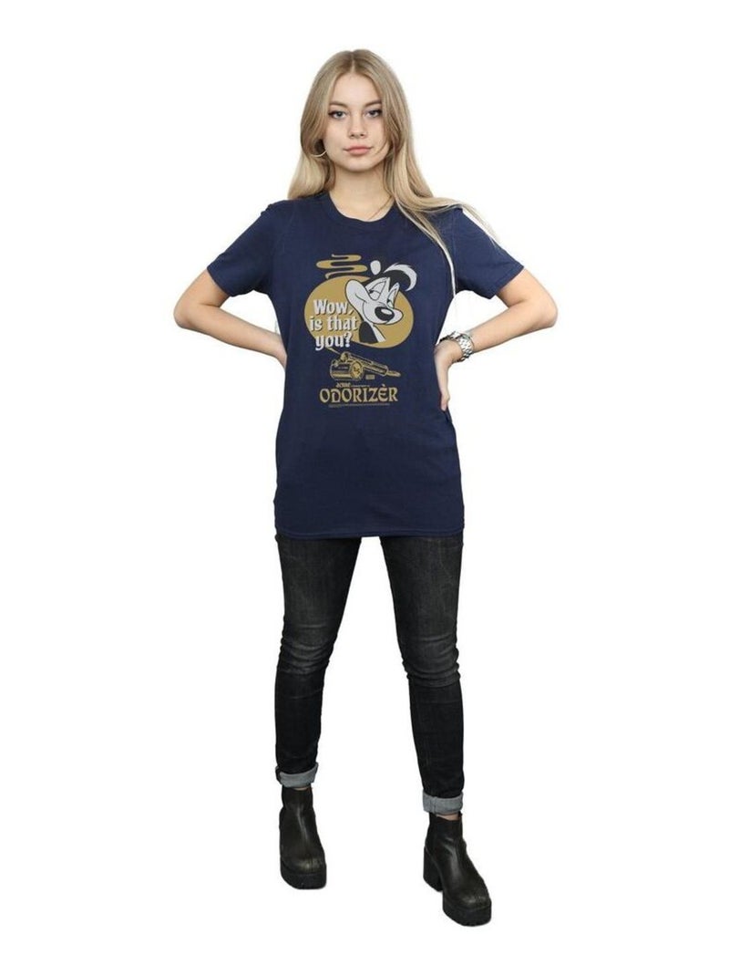 Looney Tunes - T-shirt ODORIZER Bleu marine - Kiabi