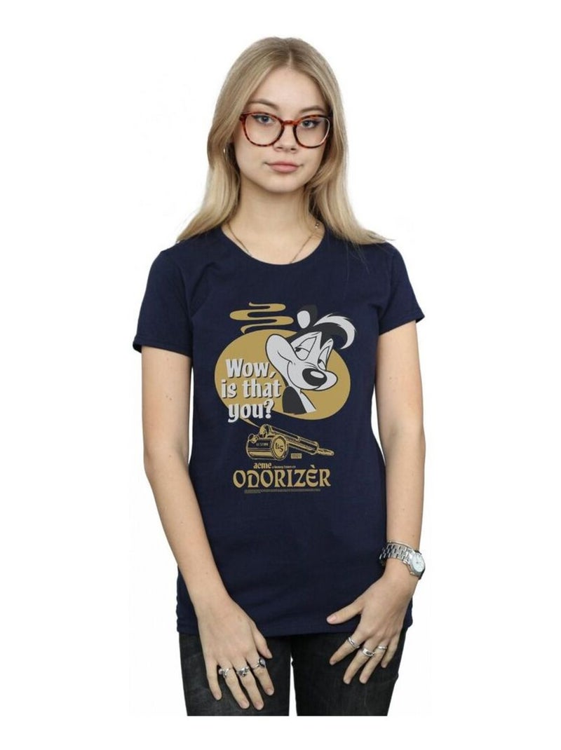 Looney Tunes - T-shirt ODORIZER Bleu marine - Kiabi