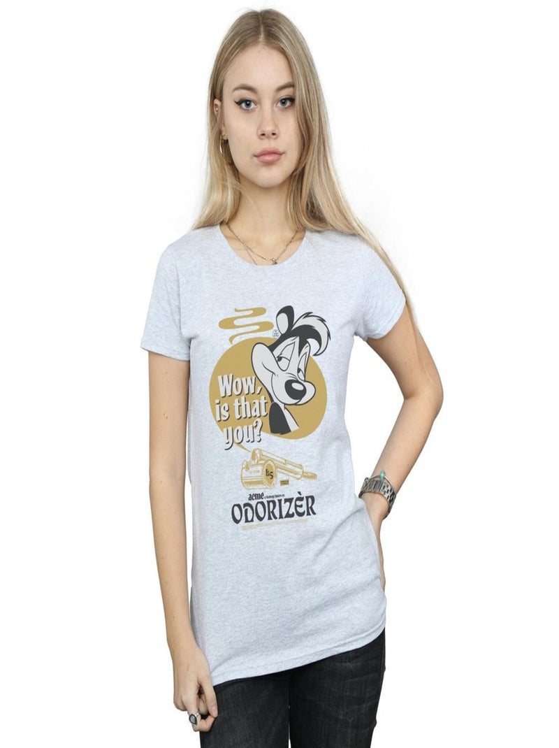 Looney Tunes - T-shirt ODORIZER Gris chiné - Kiabi