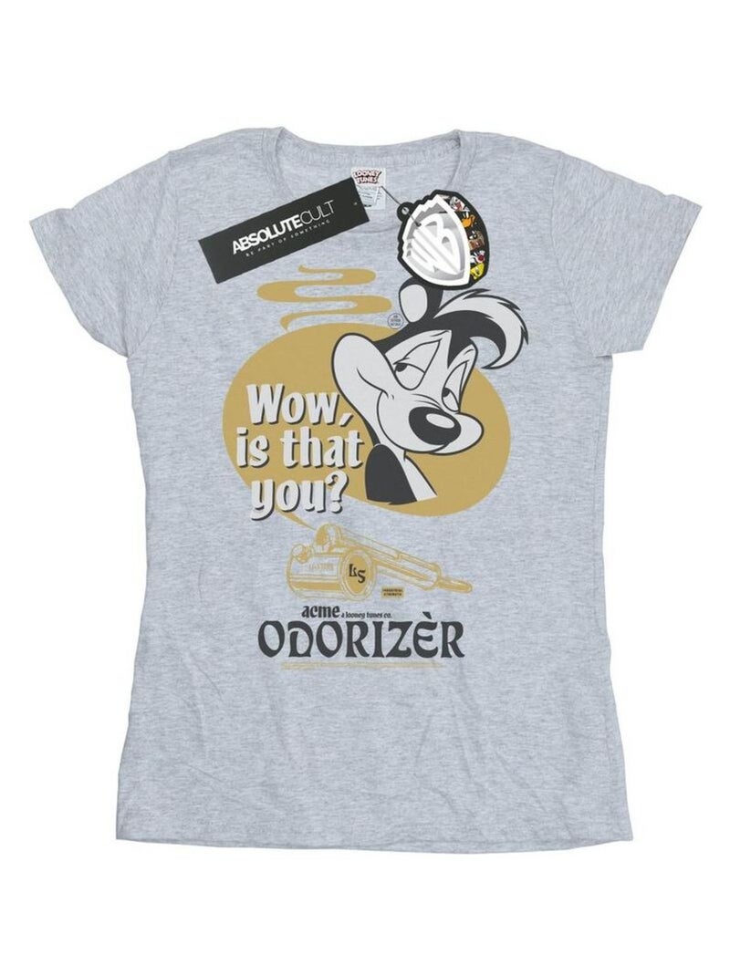 Looney Tunes - T-shirt ODORIZER Gris chiné - Kiabi