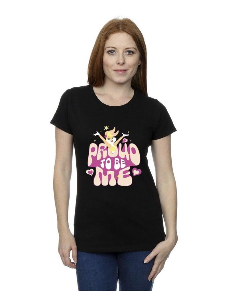 Looney Tunes - T-shirt PROUD TO BE ME Noir - Kiabi