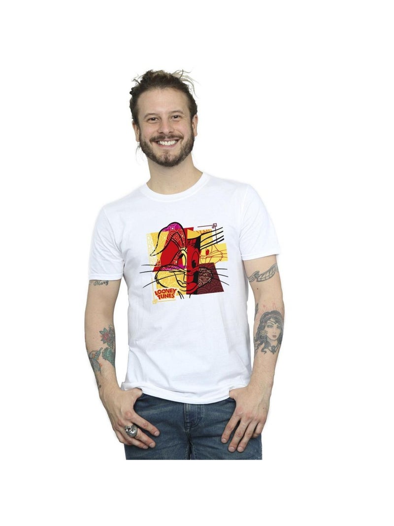 Looney Tunes - T-shirt RABBIT NEW YEAR Blanc - Kiabi
