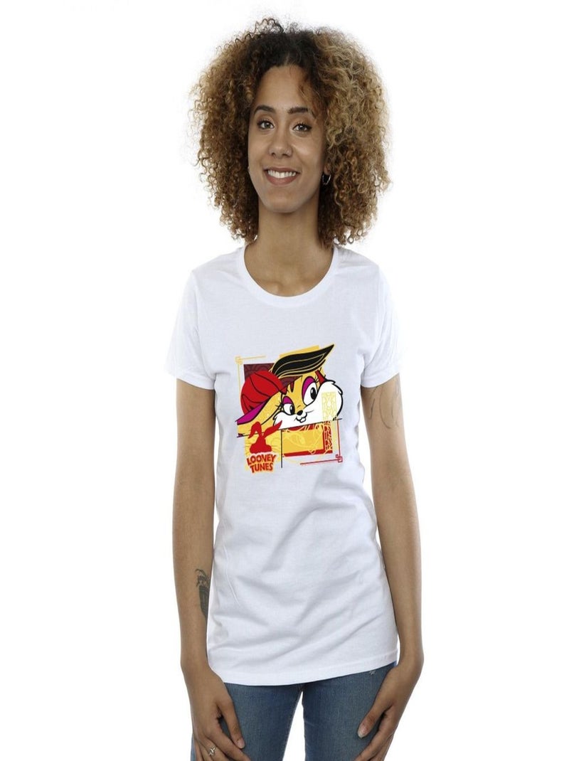 Looney Tunes - T-shirt RABBIT NEW YEAR Blanc - Kiabi