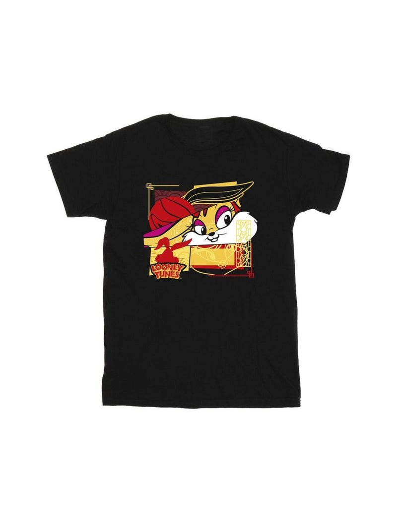 Looney Tunes - T-shirt RABBIT NEW YEAR Noir - Kiabi