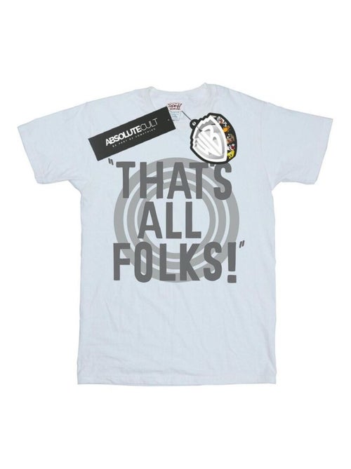 Looney Tunes - T-shirt THAT'S ALL FOLKS - Kiabi Looney Tunes - T-shirt THAT'S ALL FOLKS - Kiabi