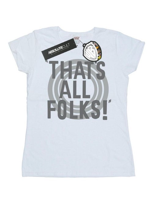 Looney Tunes - T-shirt THAT'S ALL FOLKS - Kiabi Looney Tunes - T-shirt THAT'S ALL FOLKS - Kiabi