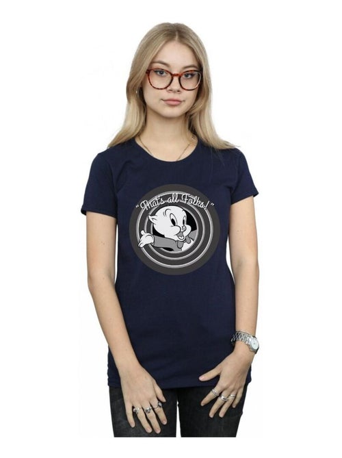 Looney Tunes - T-shirt THAT'S ALL FOLKS - Kiabi