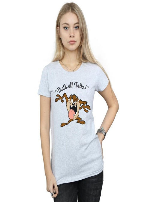 Looney Tunes - T-shirt THAT´S ALL FOLKS - Kiabi