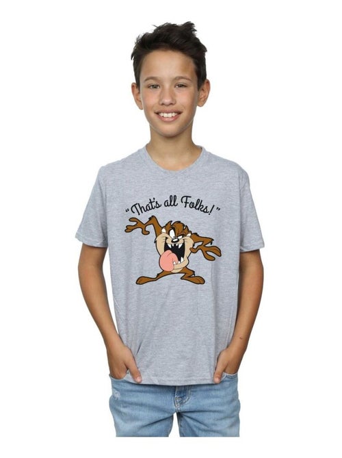Looney Tunes - T-shirt THAT'S ALL FOLKS - Kiabi