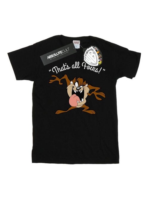 Looney Tunes - T-shirt THAT´S ALL FOLKS - Kiabi