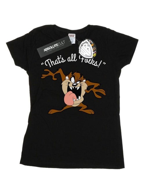 Looney Tunes - T-shirt THAT´S ALL FOLKS - Kiabi