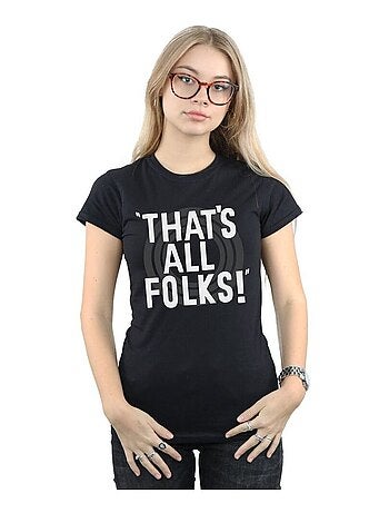 Looney Tunes - T-shirt THAT'S ALL FOLKS
