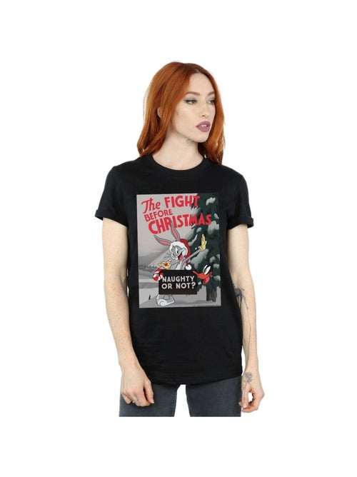 Looney Tunes - T-shirt THE FIGHT BEFORE CHRISTMAS - Kiabi Looney Tunes - T-shirt THE FIGHT BEFORE CHRISTMAS - Kiabi