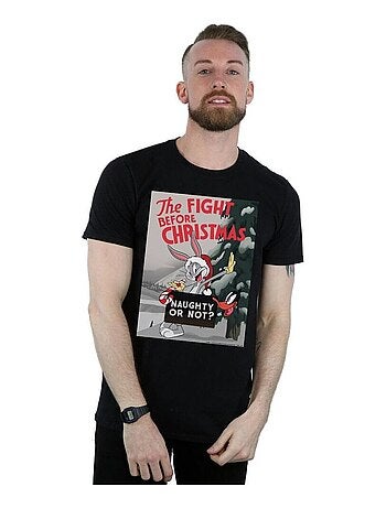 Looney Tunes - T-shirt THE FIGHT BEFORE CHRISTMAS