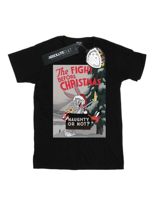 Looney Tunes - T-shirt THE FIGHT BEFORE CHRISTMAS - Kiabi