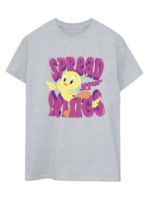 Looney Tunes - T-shirt TWEEDAY SPREAD YOUR WINGS - Kiabi Looney Tunes - T-shirt TWEEDAY SPREAD YOUR WINGS - Kiabi