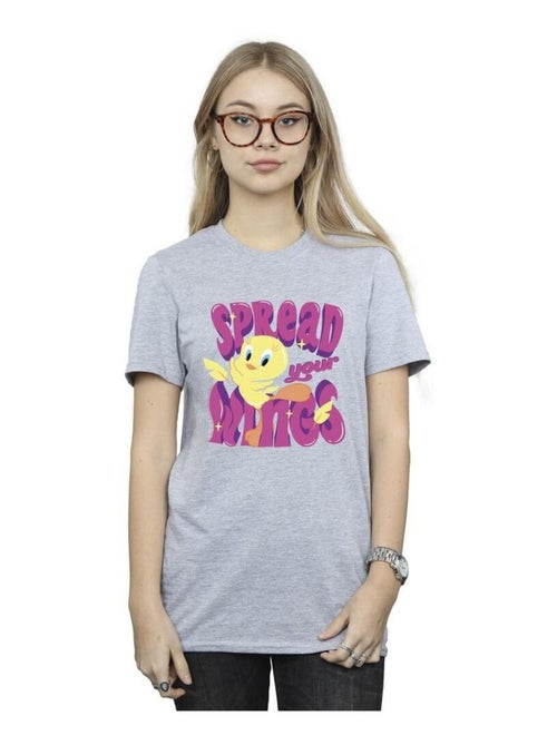 Looney Tunes - T-shirt TWEEDAY SPREAD YOUR WINGS - Kiabi Looney Tunes - T-shirt TWEEDAY SPREAD YOUR WINGS - Kiabi