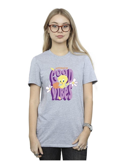 Looney Tunes - T-shirt TWEEDAY SUNSHINE & GOOD VIBES - Kiabi