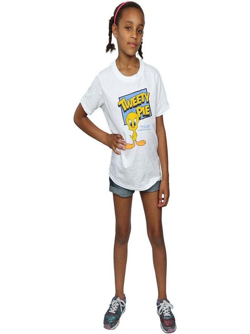 Looney Tunes - T-shirt TWEETY PIE Blanc - Kiabi
