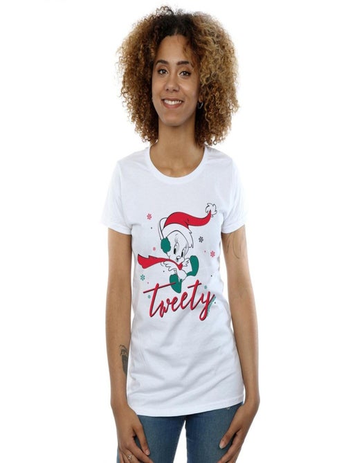 Looney Tunes - T-shirt TWEETY PIE CHRISTMAS - Kiabi