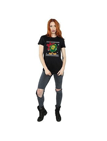 Looney Tunes - T-shirt TWEETY PIE CHRISTMAS FAIR ISLE